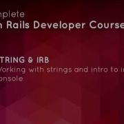 Ruby Working With Strings 5