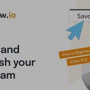 Save And Publish Your Diagram Draw Io Beginner Academy Video 12
