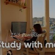 2 HOUR Work Study With Me Sunset Pomodoro 25 5 Timer Lofi Cozy Sunset