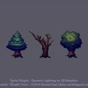 Sprite DLight Instant Normal Maps For 2D Graphics DLight Trees Preview