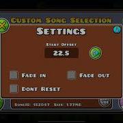How To Edit A Song S Start Time In Geometry Dash
