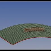 Ansys Mechanical Vessel Structure Analysis Uses Beam And Shell Elements