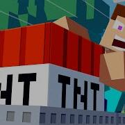 TNT TRAIN Minecraft Animation Alex And Steve Life