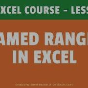 Creating Named Ranges In Excel Dynamic Named Range In Excel FREE Excel Course