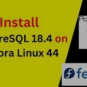Как установить и настроить PostgreSQL 18 4 в Fedora Linux 44 полное пошаговое руководство