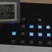 LED Binary Clock HD Blue LED