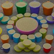 7 Minutes Satisfying With ASMR Most Beautiful Plastic Bathtub Cup Glass Sand Cake Making In Sandclay