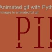 Cartoon Animated Gif With Python