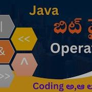 Bitwise Operators In Java Telugu Operators In Java Telugu Coding Kathalu Java Course