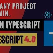 TypeScript For React Angular And Vue JS Start Any Project In 10 Min