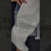 Egofficial Givenchy Shark Boot Dupe