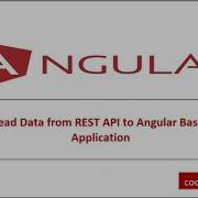 Read Data From REST API To Angular Based Application