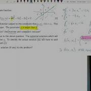 Constrained Multivariate Optimisation Example