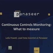 Continuous Controls Monitoring What To Measure Panaseer