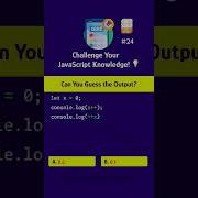 Challenge Your JavaScript Knowledge Can You Guess The Output Shorts Coding