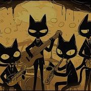 Vintage Black Cat Jazz Relax Unwind Groove Night