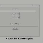 How To Make Morse Code Translator In Python With Tkinter