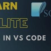 Ускоренный курс по SQLite для начинающих в Visual Studio Code 2022
