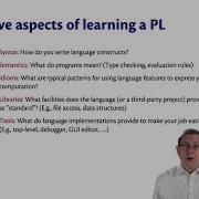 Five Aspects Of Learning A Programming Language OCaml Programming Chapter 2 Video 1