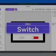 M5UI Basic Tutorial LVGL Switch