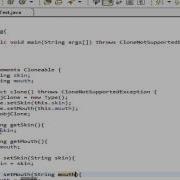 Java Jdk 7 Tutorial 19 Clone Method