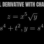Find The Partial Derivative Using The Multivariable Chain Rule