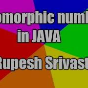 Automorphic Number In JAVA