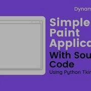 Paint Using Tkinter Python Part 2 Cool Python Projects Using GUI