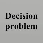 Decision Problem
