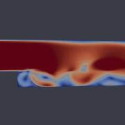 OpenFoam Simulation Backward Step First Try