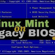 Установка Linux Mint на второй диск объяснение работы устаревшего BIOS не трогайте Windows