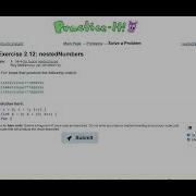 Exercise 2 12 NestedNumbers Java Tutorial Practice It