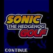 Sonic The Hedgehog Golf JAVA GAME SEGA 2007 Year