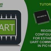 UART Register Configuration For PIC16F877A Microcontroller