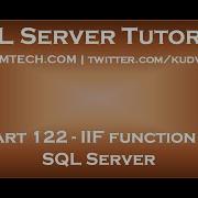 IIF Function In SQL Server