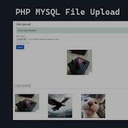 PHP And MySQL File Upload PHP MySQL Image Upload