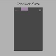 Simple Color Blocks Game Using JavaScript