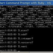 Ruby Method Execution Irb
