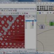 Grasshopper Параметрическая башня 6 Фасадная мозаика Box Morph 1