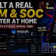 I Built A Real SIEM SOC Center At Home Real Time Threat Detection