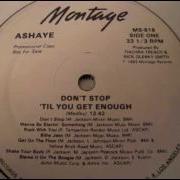 Ashaye Don T Stop Til You Get Enough Medley