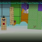 Numberblocks Primorial Numbers Sigma Function Band