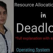 Lec20 Resource Allocation Graph In Deadlock With Example Operating System