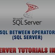 SQL Server Tutorials In Urdu Hindi SQL BETWEEN Operator