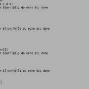 Using Bash Arrays Part2