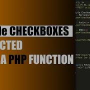 Using Multiple Checkboxes To Do Specific Action In PHP