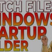 Batch Files And The Windows Startup Folder How To Map A Virtual Drive