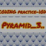 Pyramid With Stars Pyramid 3 Coding Practice 10D Ccbpnxtwave Python