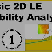 Базовый анализ устойчивости LE с использованием Slide2