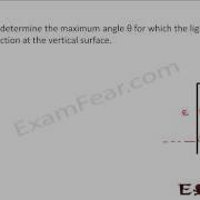 Physics Ray Optics Part 24 Numerical Total Internal Reflection CBSE Class 12